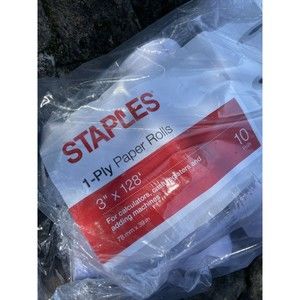 Staples Bond Paper Rolls 3" x 128' 10/Pack (18211-CC) 197004
